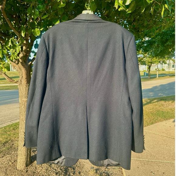 Polo University Club By Ralph Lauren Men’s Virgin Wool Blazer Size 42 Navy Blue - Picture 7 of 15